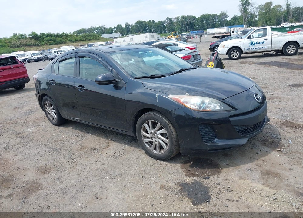 2012 MAZDA 3 I GRAND TOURING VIN: JM1BL1W80C1615407