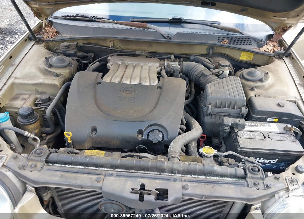 2004 HYUNDAI SONATA VIN: KMHWF25H04A086053