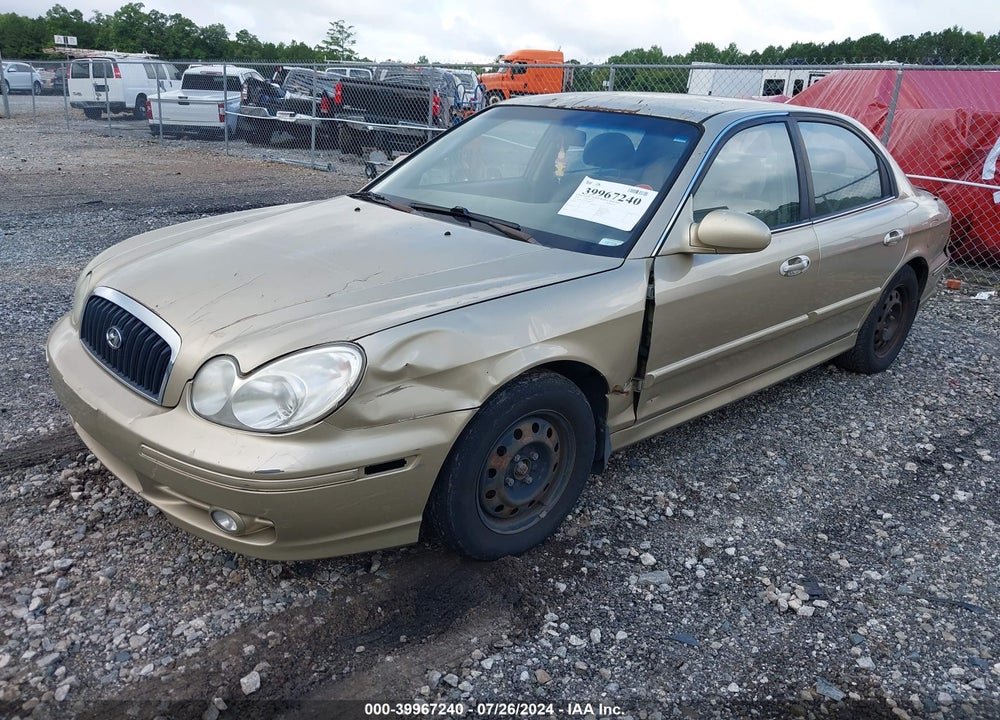 2004 HYUNDAI SONATA VIN: KMHWF25H04A086053