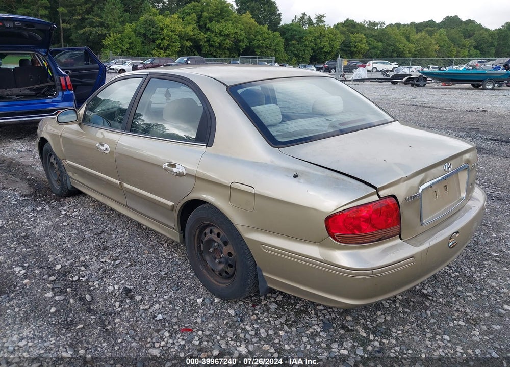 2004 HYUNDAI SONATA VIN: KMHWF25H04A086053