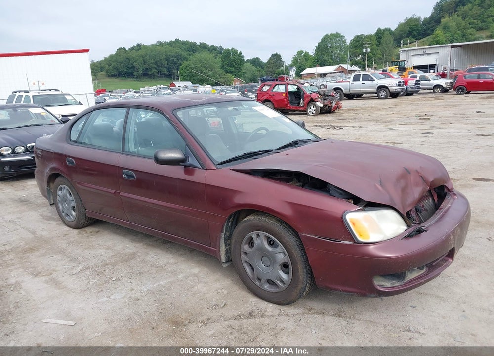2000 SUBARU LEGACY L VIN: 4S3BE6352Y7217752