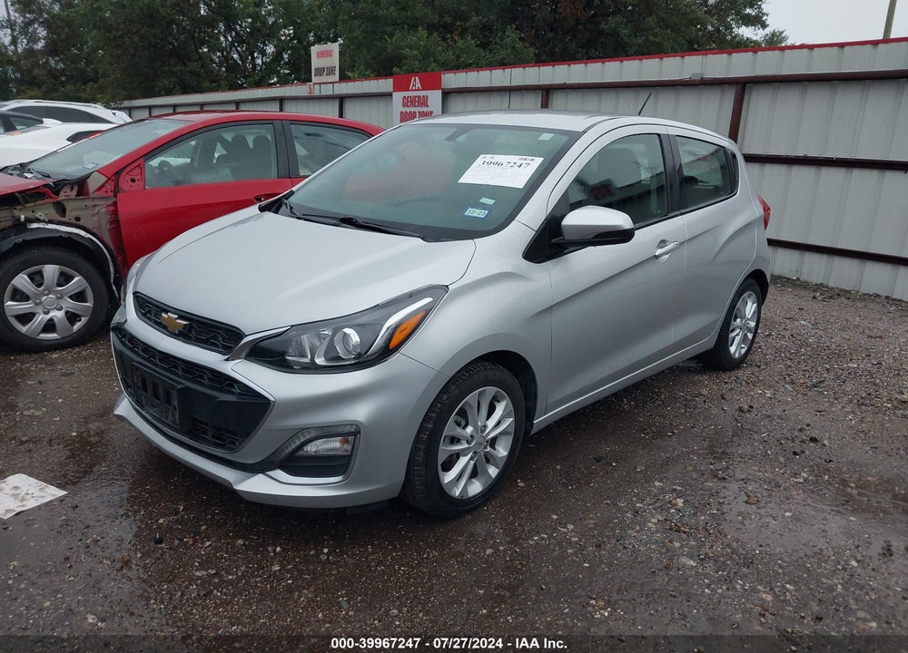 2021 CHEVROLET SPARK FWD 1LT AUTOMATIC VIN: KL8CD6SA2MC723212