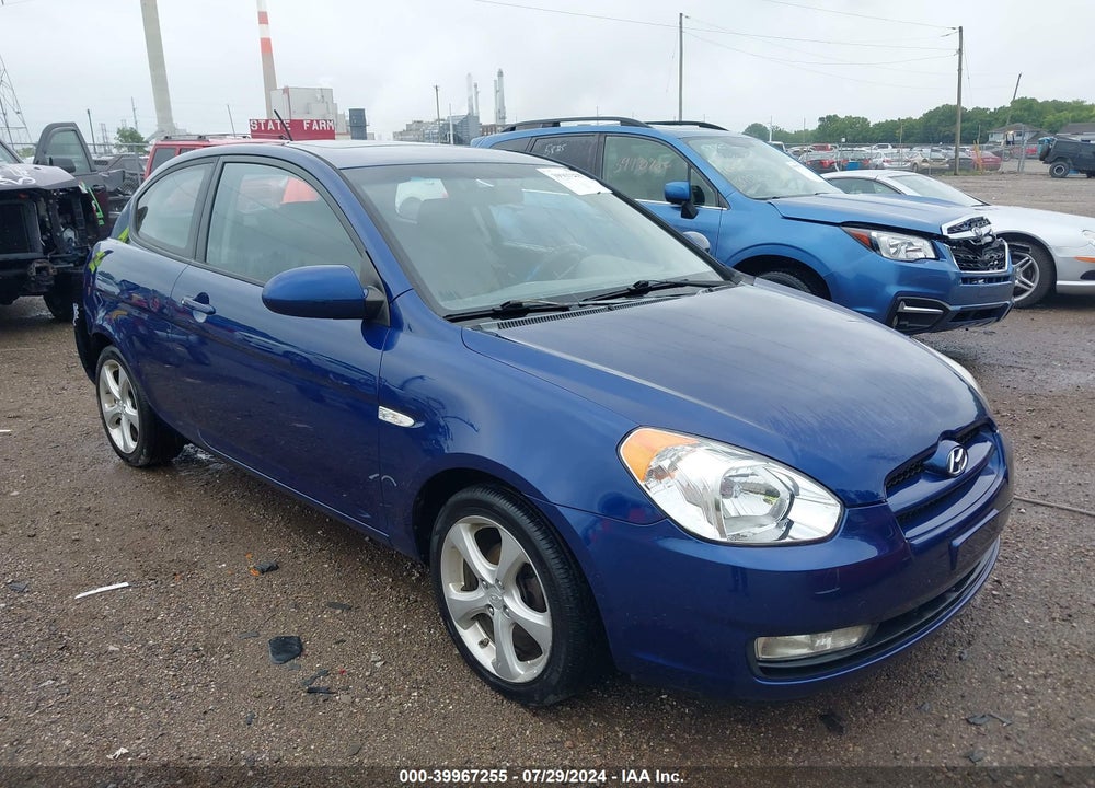 2008 HYUNDAI ACCENT SE VIN: KMHCN36C08U083396