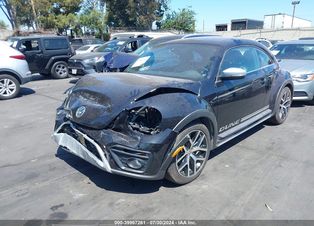 2016 VOLKSWAGEN BEETLE 1.8T DUNE VIN: 3VWS17AT1GM632145