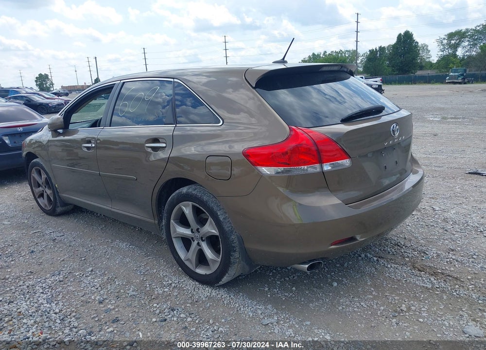 2011 TOYOTA VENZA BASE V6 VIN: 4T3ZK3BB3BU042906