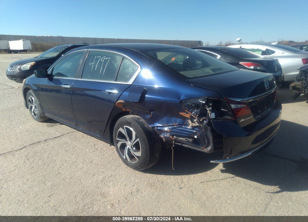 2016 HONDA ACCORD VIN: 1HGCR2F34GA237385