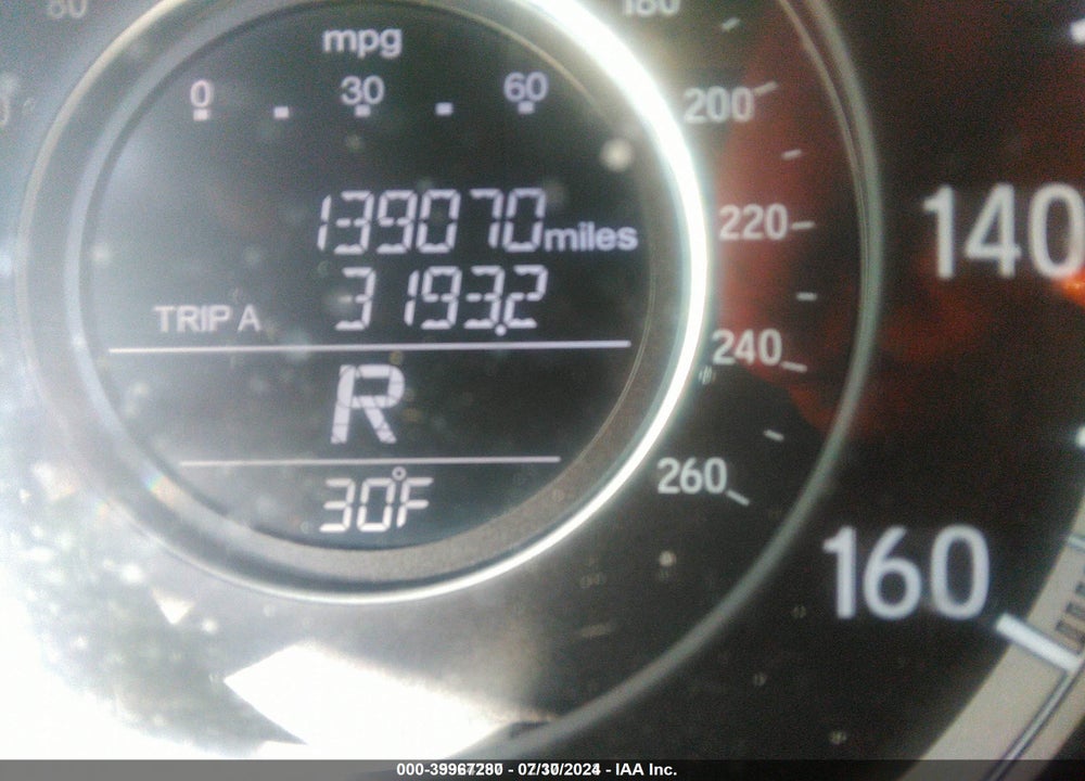 2016 HONDA ACCORD VIN: 1HGCR2F34GA237385
