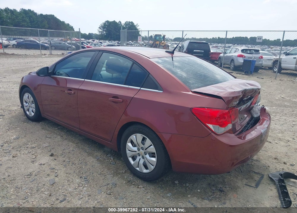 2012 CHEVROLET CRUZE LS VIN: 1G1PC5SH6C7238039