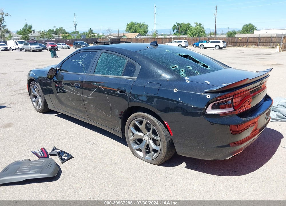 2016 DODGE CHARGER SXT VIN: 2C3CDXHG6GH327167