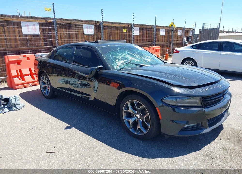2016 DODGE CHARGER SXT VIN: 2C3CDXHG6GH327167