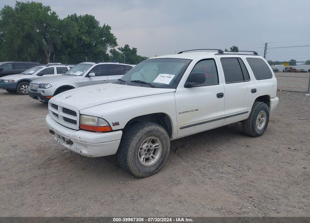 1999 DODGE DURANGO VIN: 1B4HS28Y3XF589570