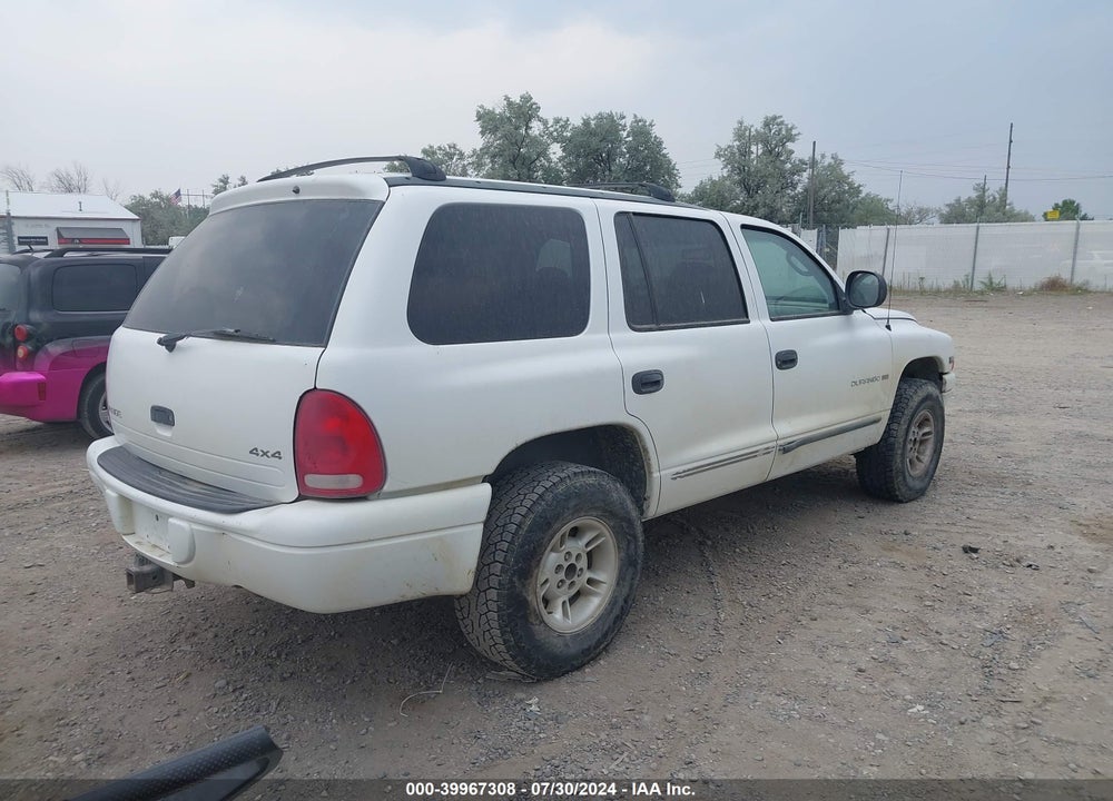 1999 DODGE DURANGO VIN: 1B4HS28Y3XF589570