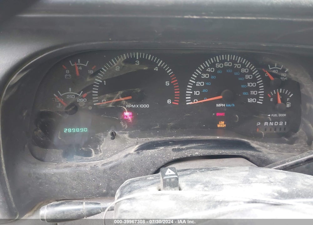 1999 DODGE DURANGO VIN: 1B4HS28Y3XF589570