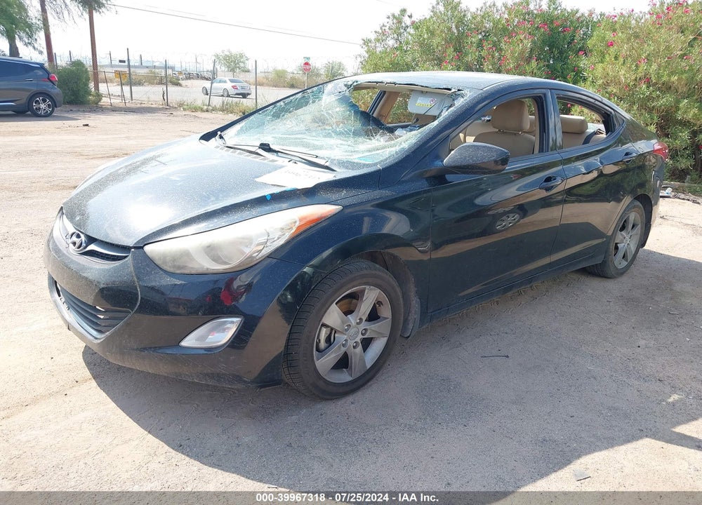 2013 HYUNDAI ELANTRA GLS VIN: KMHDH4AE3DU661852