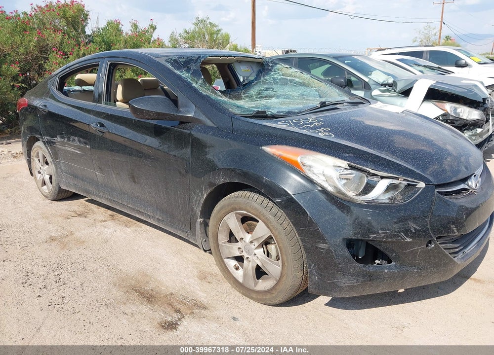 2013 HYUNDAI ELANTRA GLS VIN: KMHDH4AE3DU661852