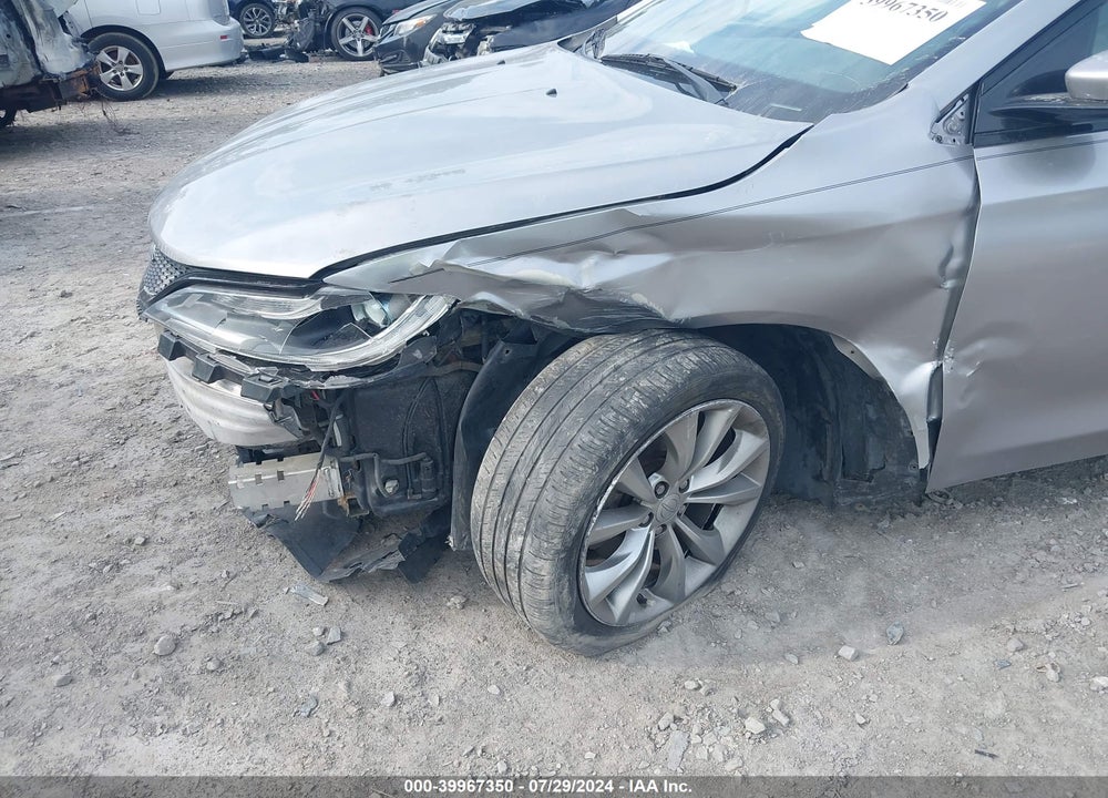 2016 CHRYSLER 200 S VIN: 1C3CCCBB9GN160951