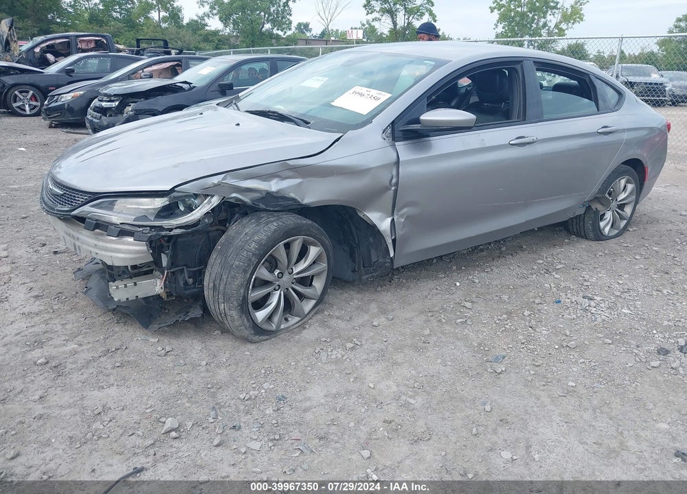 2016 CHRYSLER 200 S VIN: 1C3CCCBB9GN160951