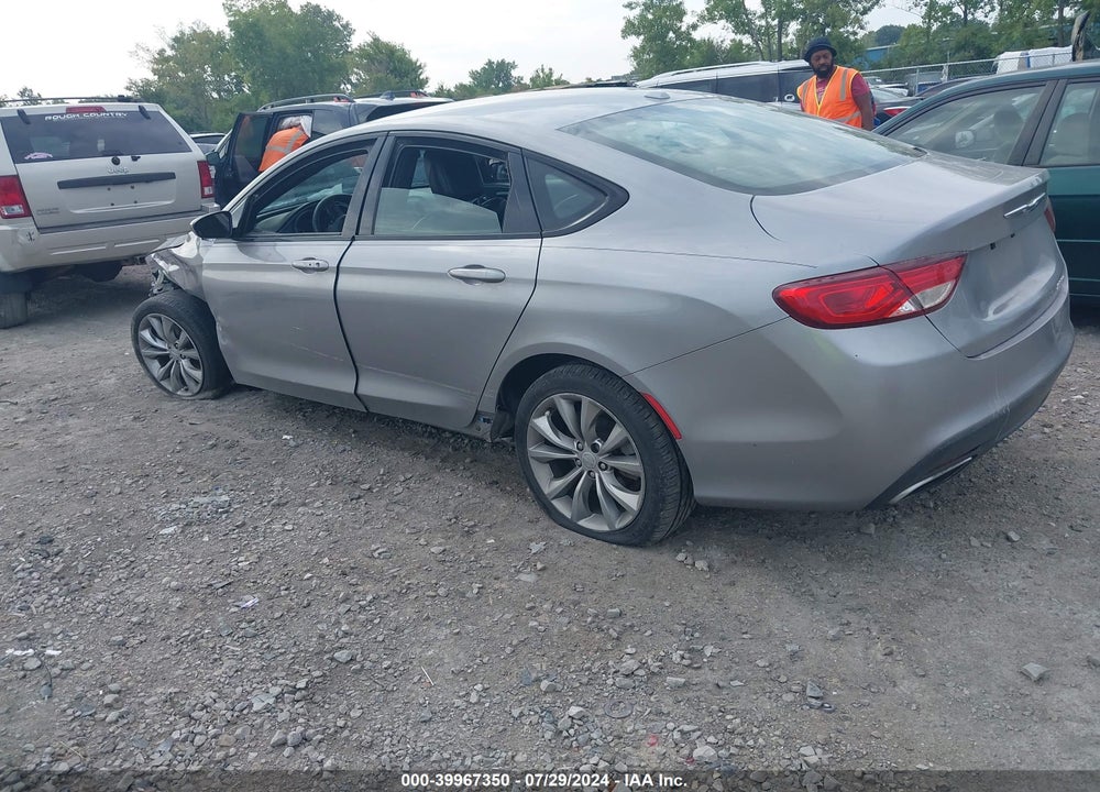 2016 CHRYSLER 200 S VIN: 1C3CCCBB9GN160951