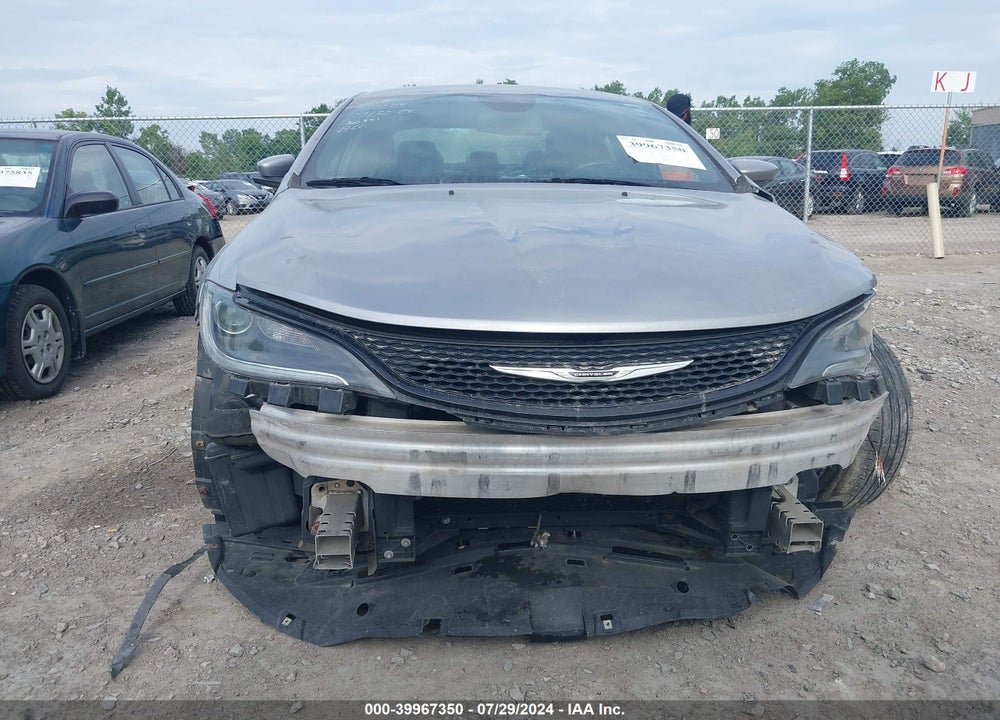 2016 CHRYSLER 200 S VIN: 1C3CCCBB9GN160951