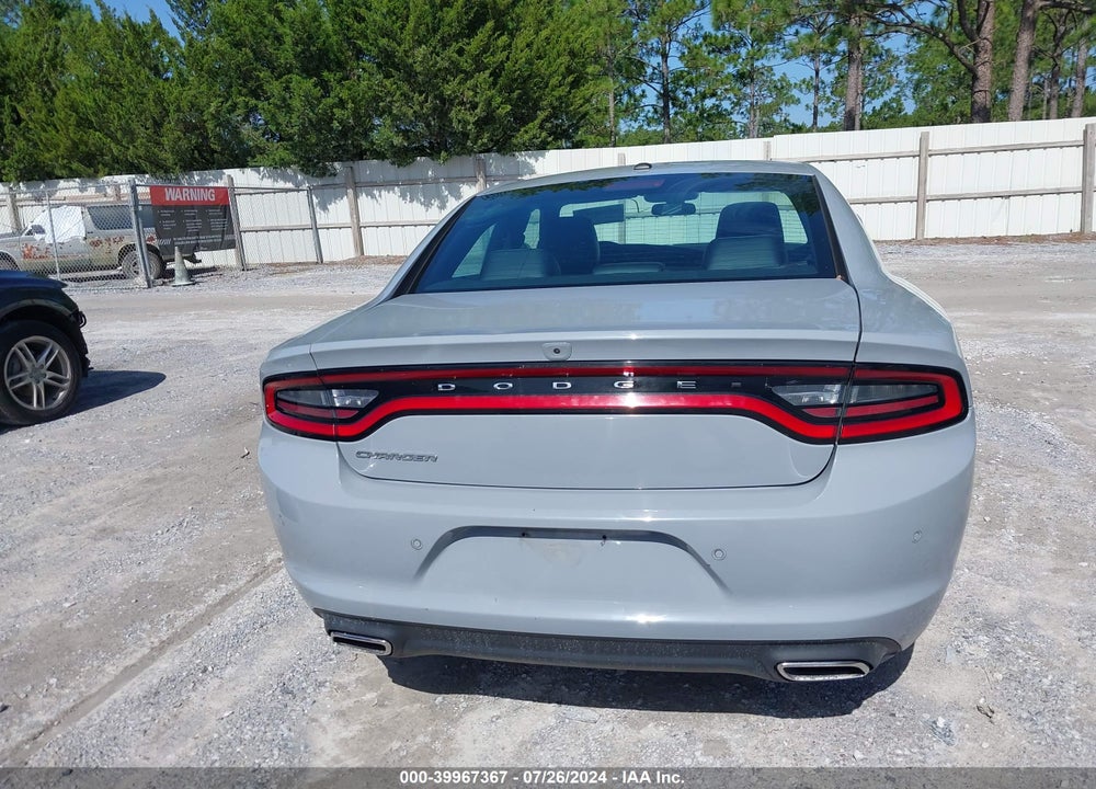 2022 DODGE CHARGER SXT RWD VIN: 2C3CDXBGXNH188926