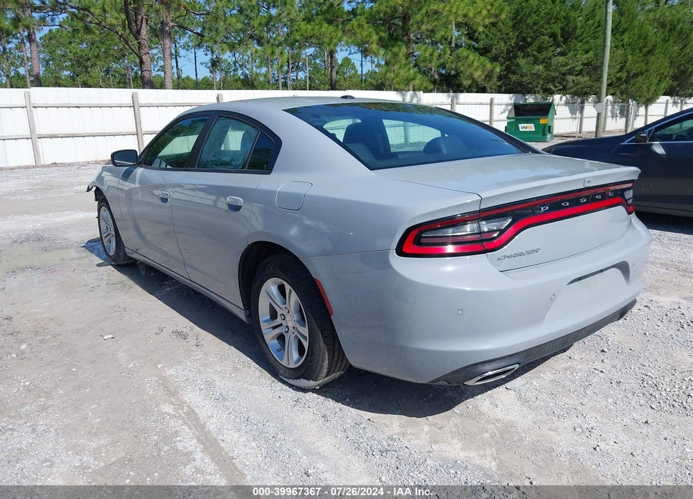 2022 DODGE CHARGER SXT RWD VIN: 2C3CDXBGXNH188926