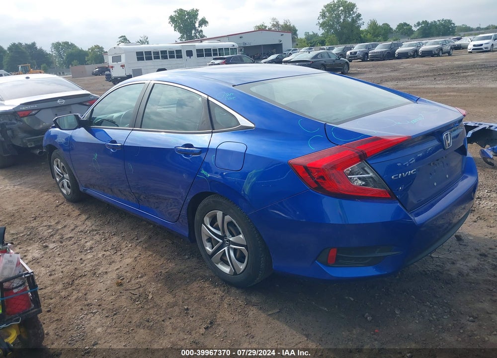 2016 HONDA CIVIC LX VIN: 19XFC2F57GE063498