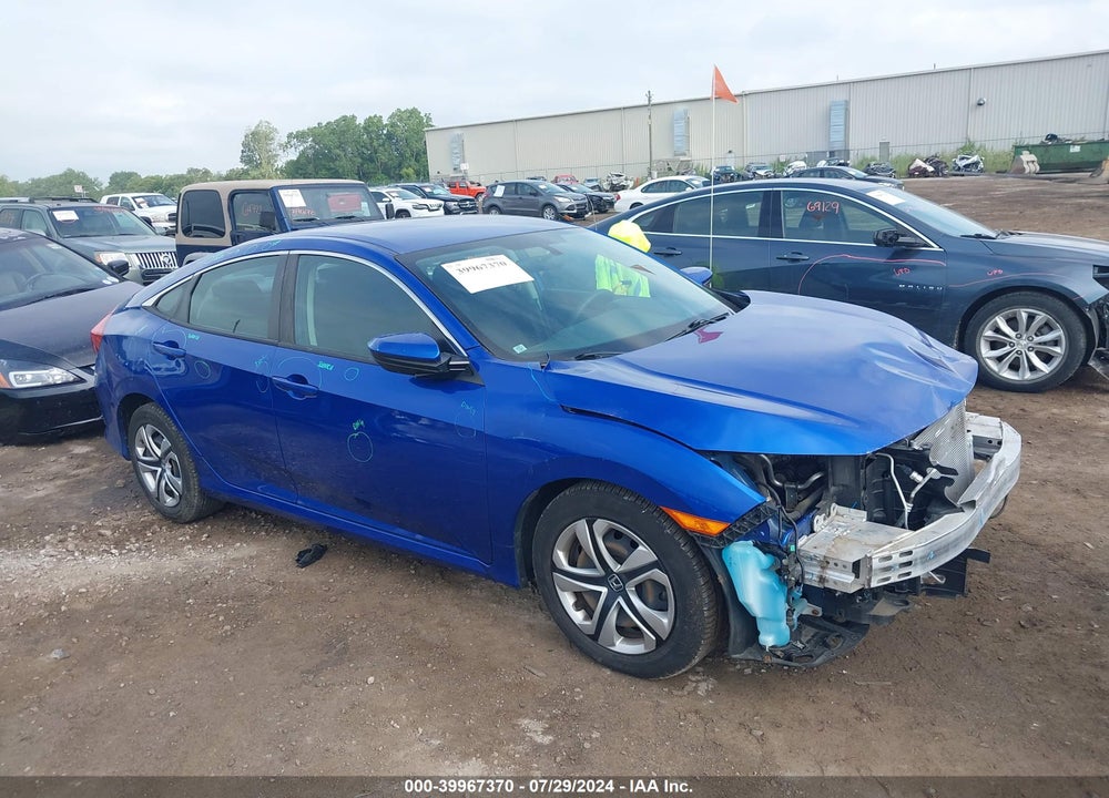 2016 HONDA CIVIC LX VIN: 19XFC2F57GE063498