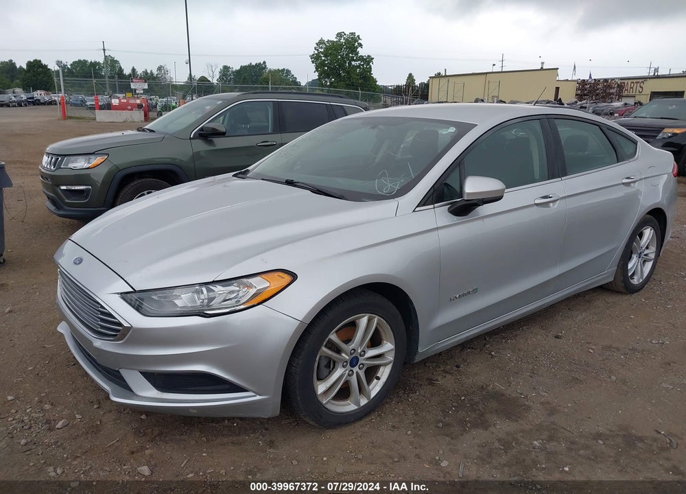 2018 FORD FUSION HYBRID SE VIN: 3FA6P0LU7JR172456