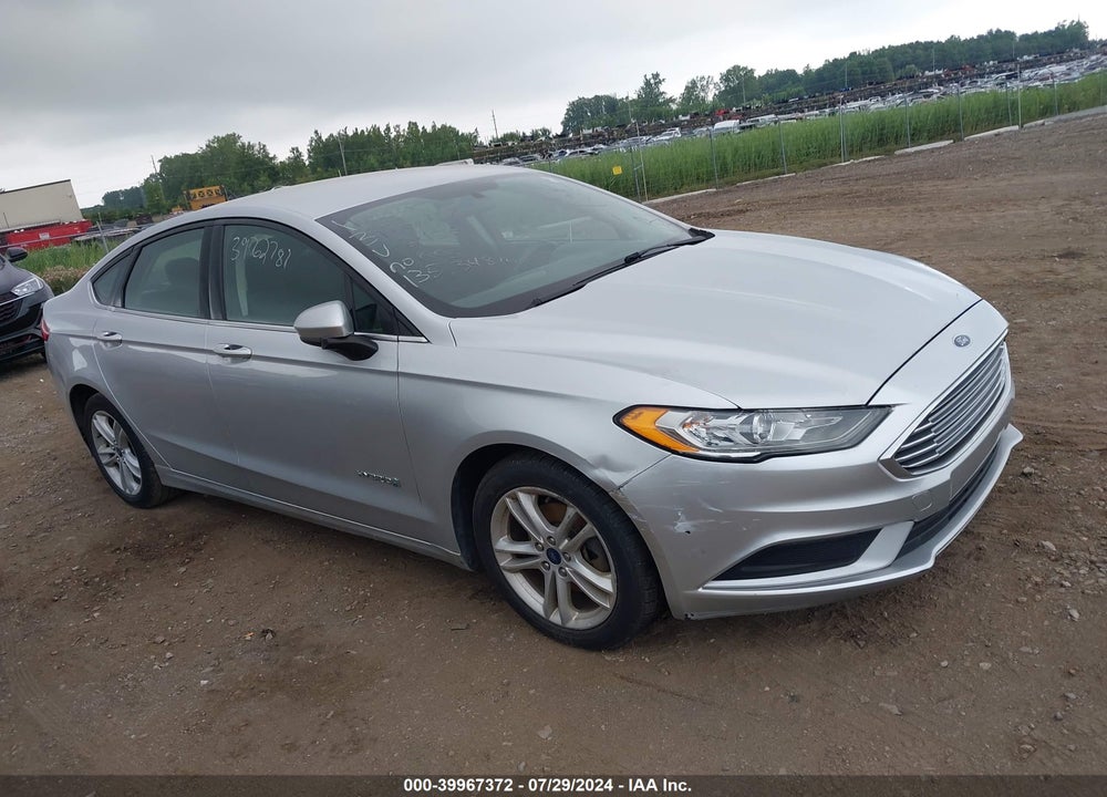 2018 FORD FUSION HYBRID SE VIN: 3FA6P0LU7JR172456