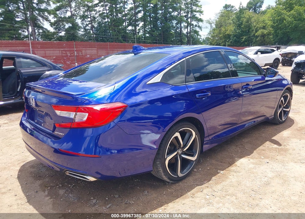 2018 HONDA ACCORD SPORT VIN: 1HGCV1F33JA213057