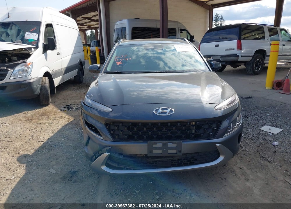 2022 HYUNDAI KONA LIMITED VIN: KM8K5CA37NU896605