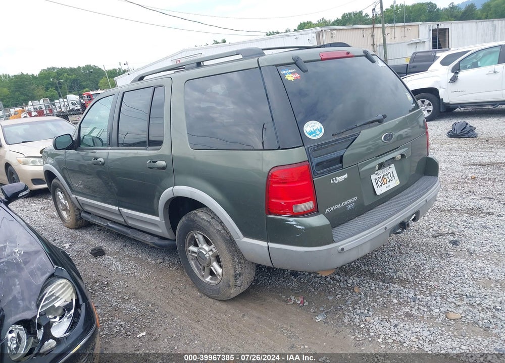 2002 FORD EXPLORER XLT VIN: 1FMZU63E92ZC15215