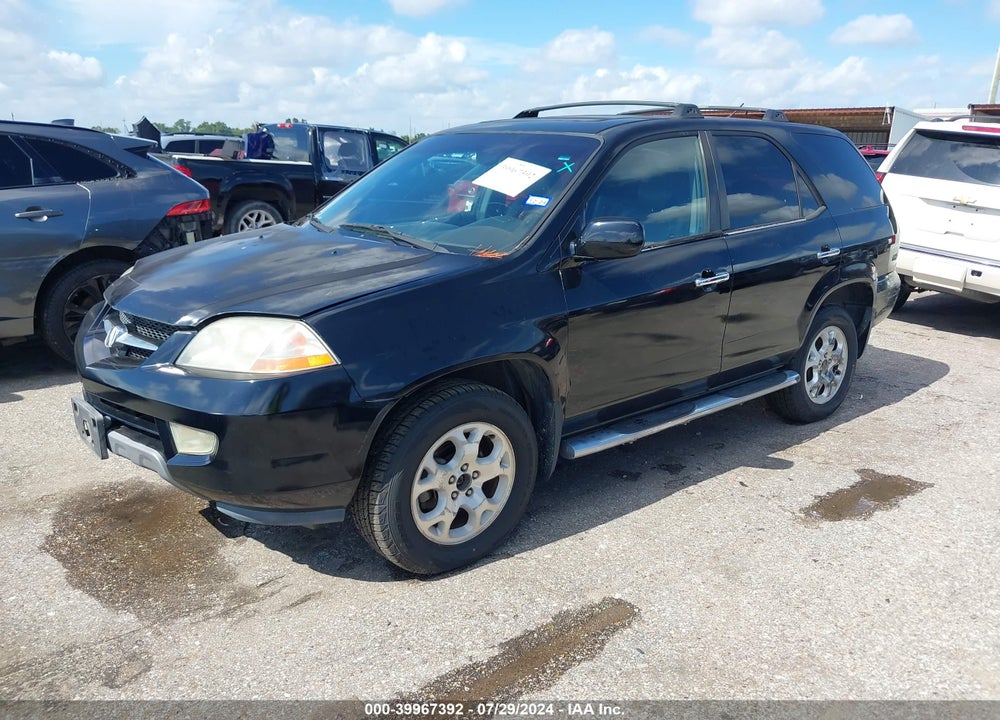 2001 ACURA MDX VIN: 2HNYD186X1H521790