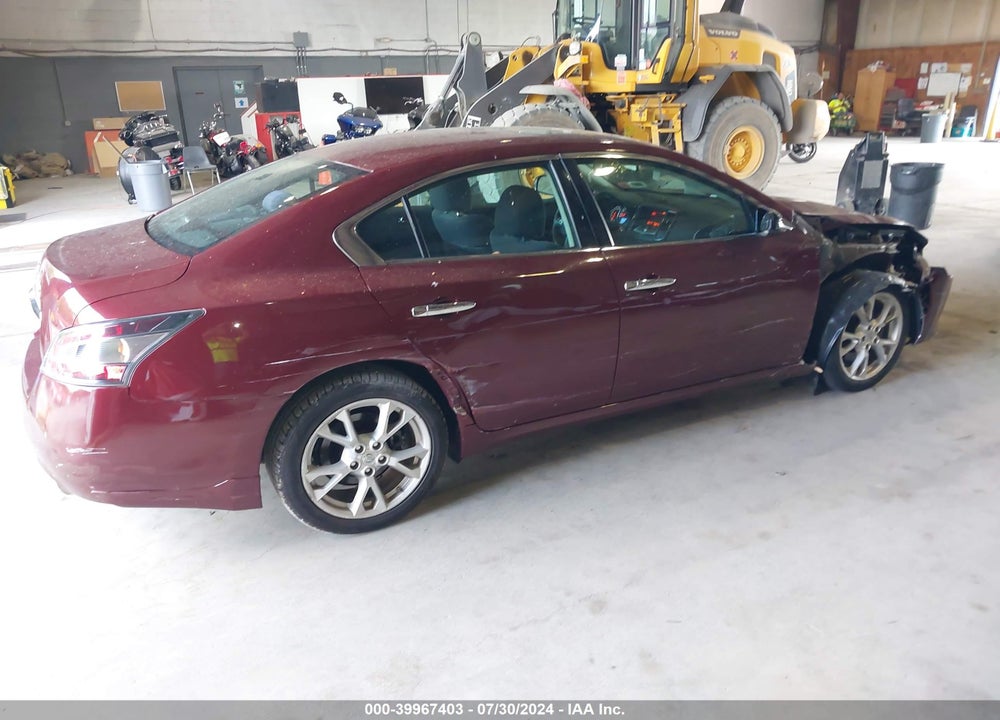 2013 NISSAN MAXIMA 3.5 S VIN: 1N4AA5AP0DC810135
