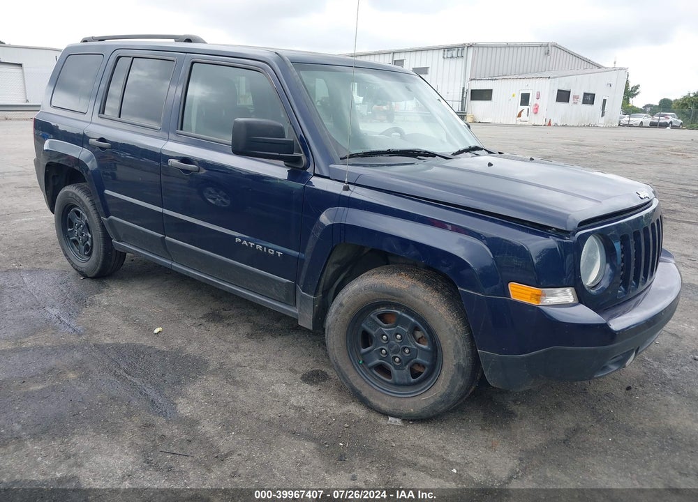 2016 JEEP PATRIOT SPORT VIN: 1C4NJPBA3GD659713