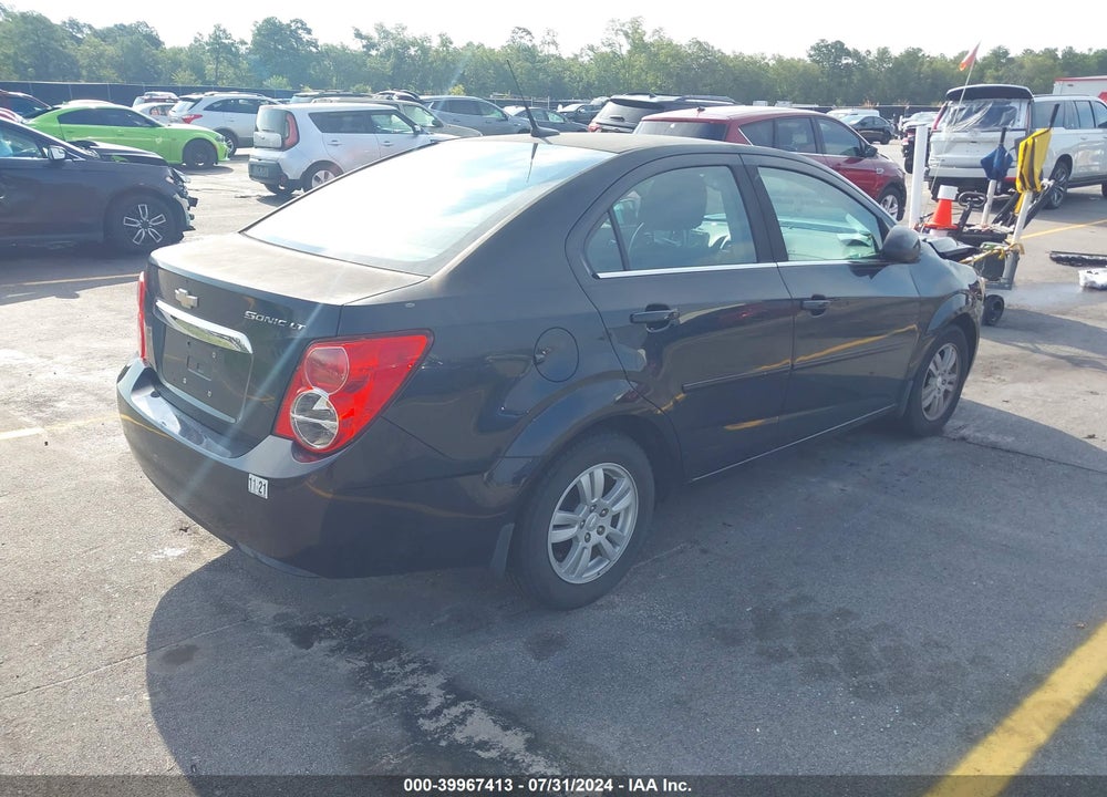 2014 CHEVROLET SONIC LT AUTO VIN: 1G1JC5SH7E4174068