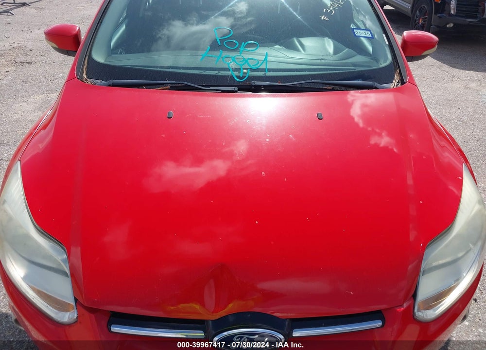 2012 FORD FOCUS SEL VIN: 1FAHP3M26CL244899