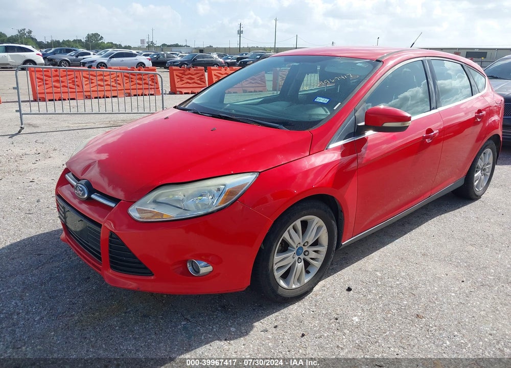 2012 FORD FOCUS SEL VIN: 1FAHP3M26CL244899
