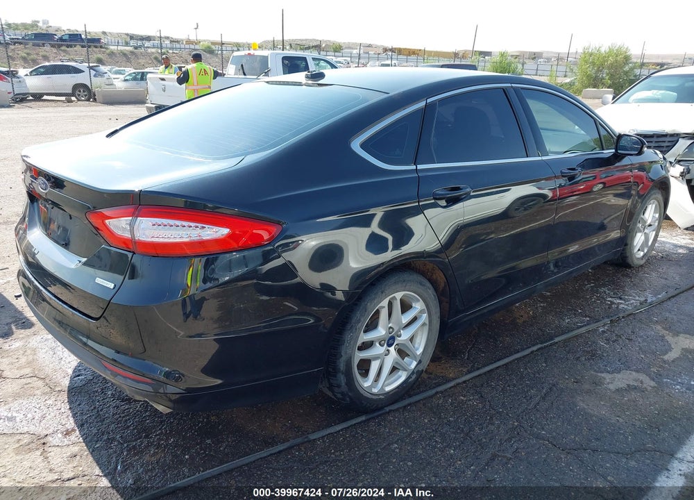 2013 FORD FUSION SE VIN: 3FA6P0HR7DR370320