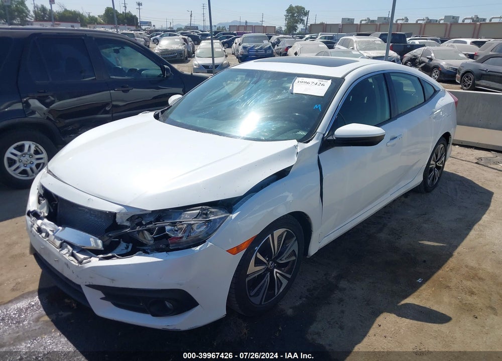 2018 HONDA CIVIC EX-T VIN: JHMFC1F38JX002272