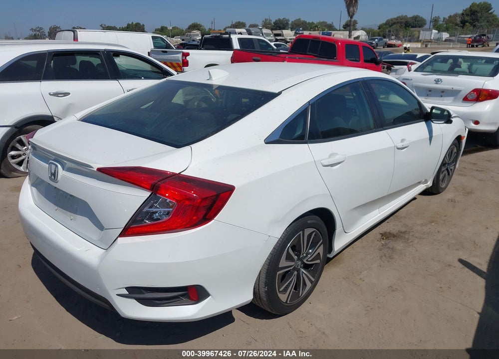 2018 HONDA CIVIC EX-T VIN: JHMFC1F38JX002272