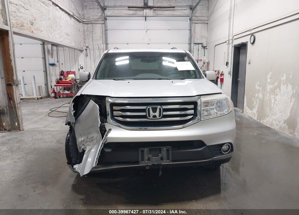 2012 HONDA PILOT EX-L VIN: 5FNYF4H51CB058584