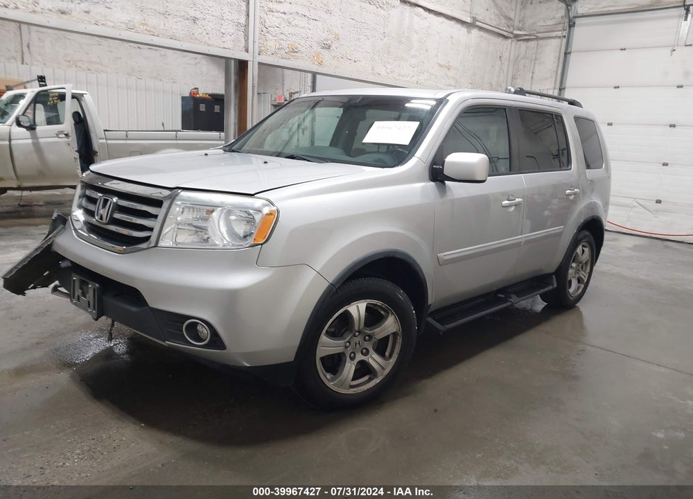 2012 HONDA PILOT EX-L VIN: 5FNYF4H51CB058584