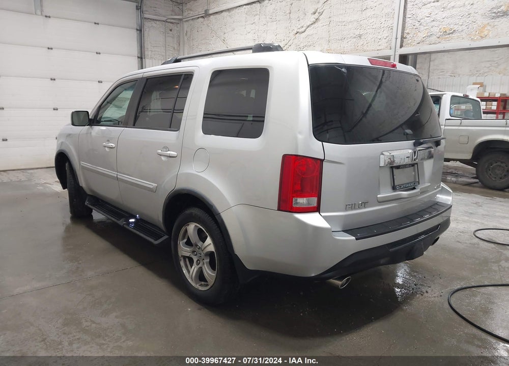 2012 HONDA PILOT EX-L VIN: 5FNYF4H51CB058584