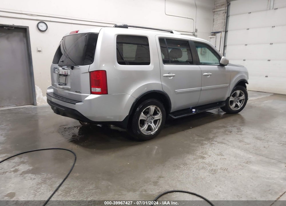 2012 HONDA PILOT EX-L VIN: 5FNYF4H51CB058584