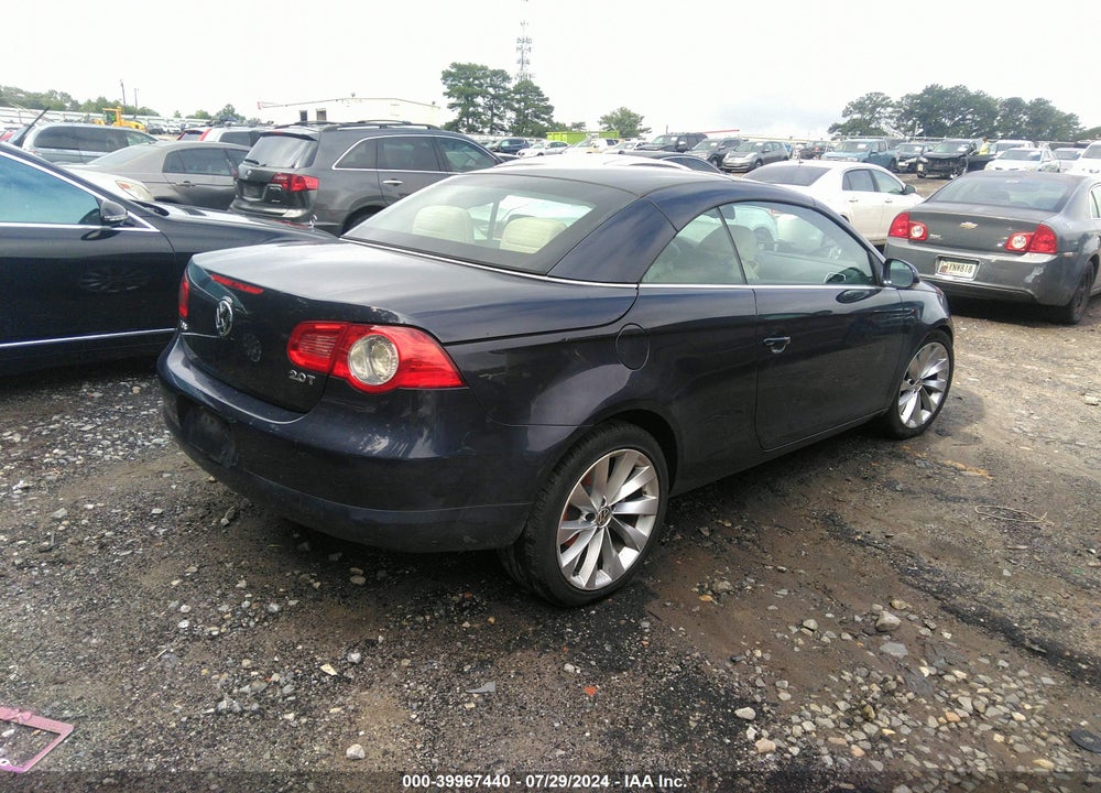 2007 VOLKSWAGEN EOS 2.0T VIN: WVWFA71F87V003292