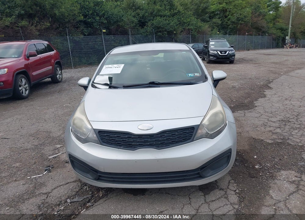 2014 KIA RIO LX VIN: KNADM4A35E6325833