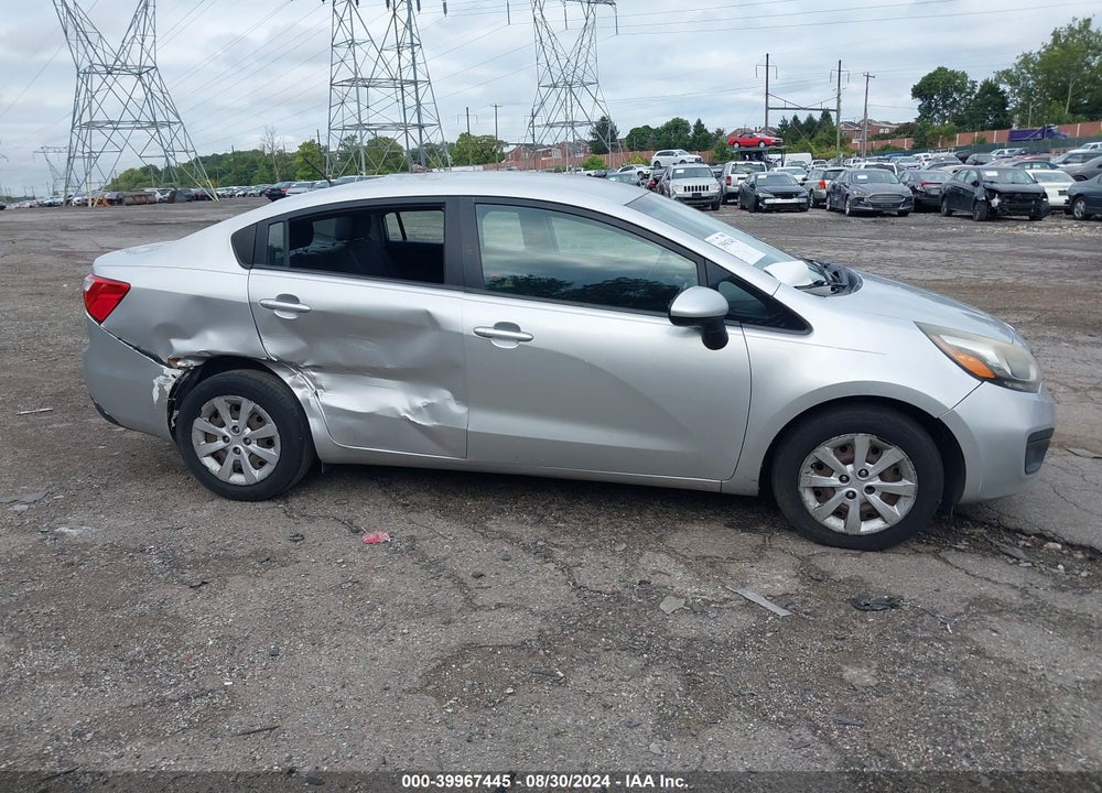 2014 KIA RIO LX VIN: KNADM4A35E6325833