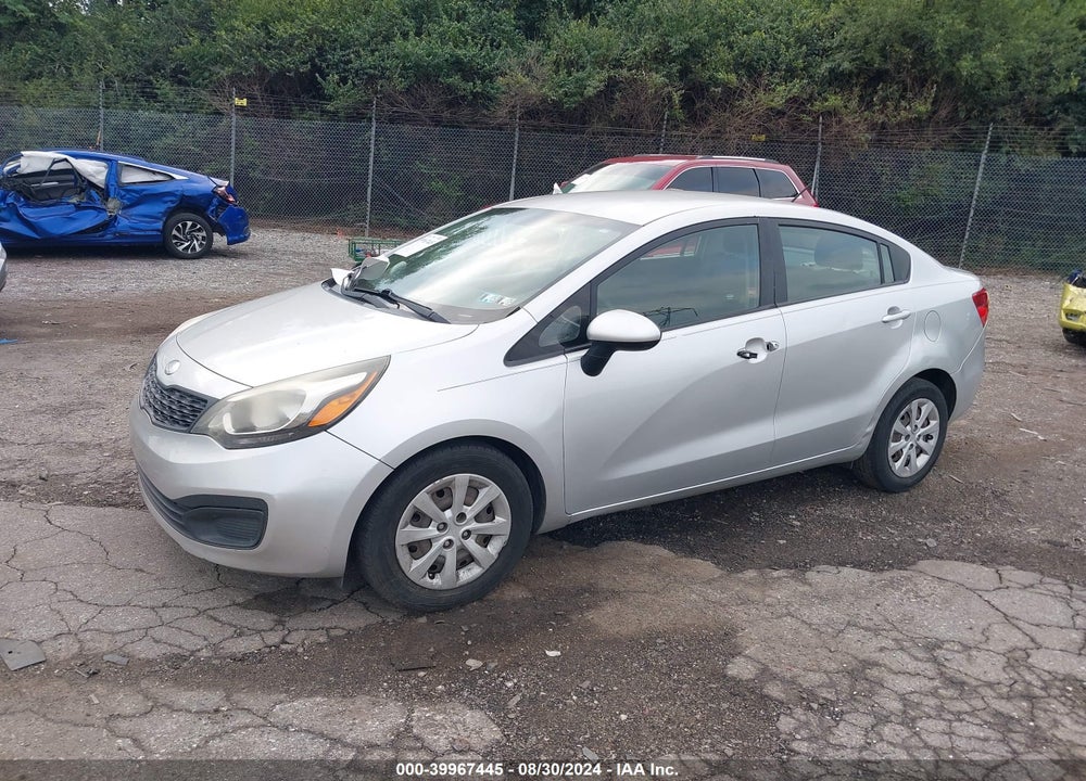2014 KIA RIO LX VIN: KNADM4A35E6325833