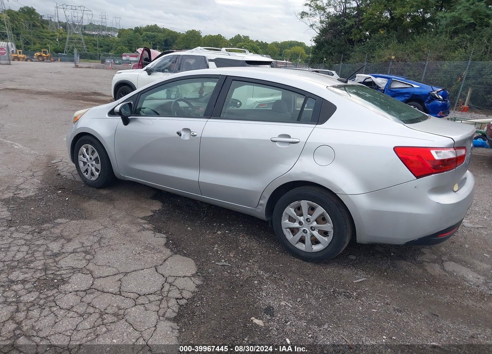 2014 KIA RIO LX VIN: KNADM4A35E6325833